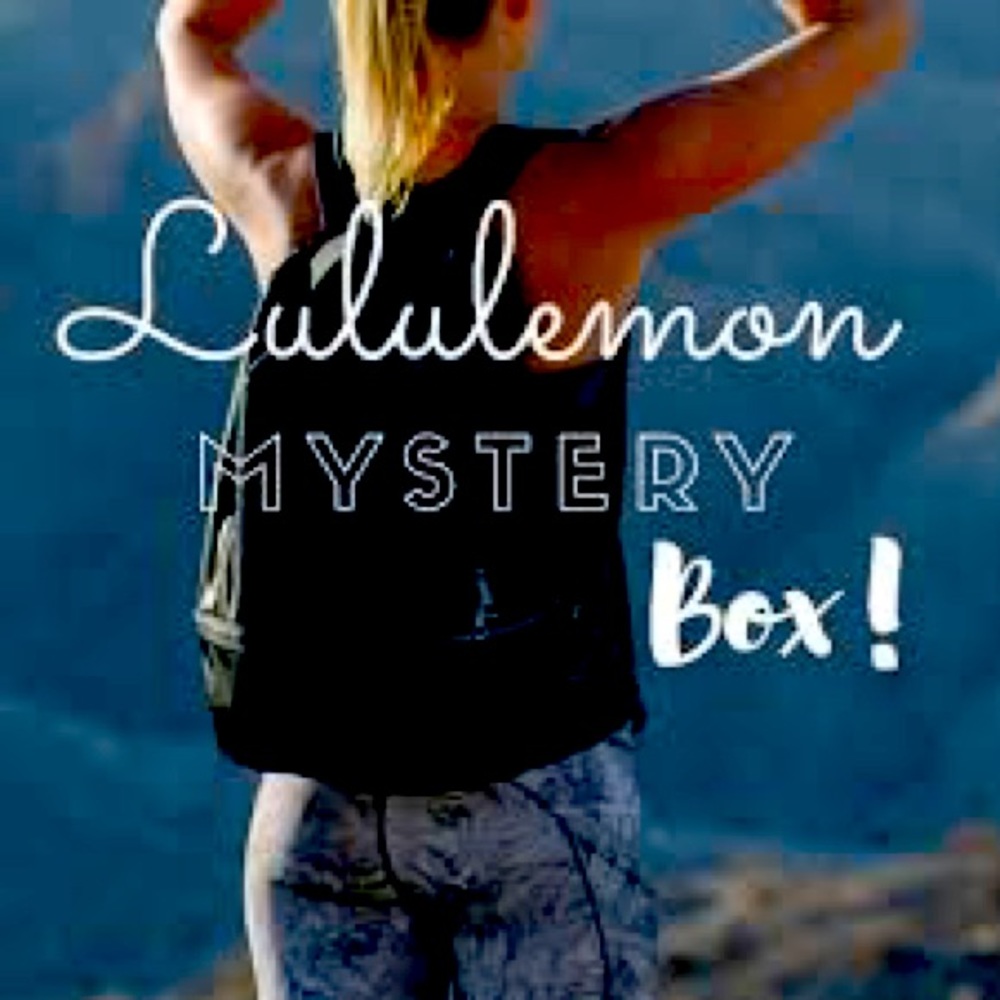 Not my photo!! Lululemon, mystery box!!!